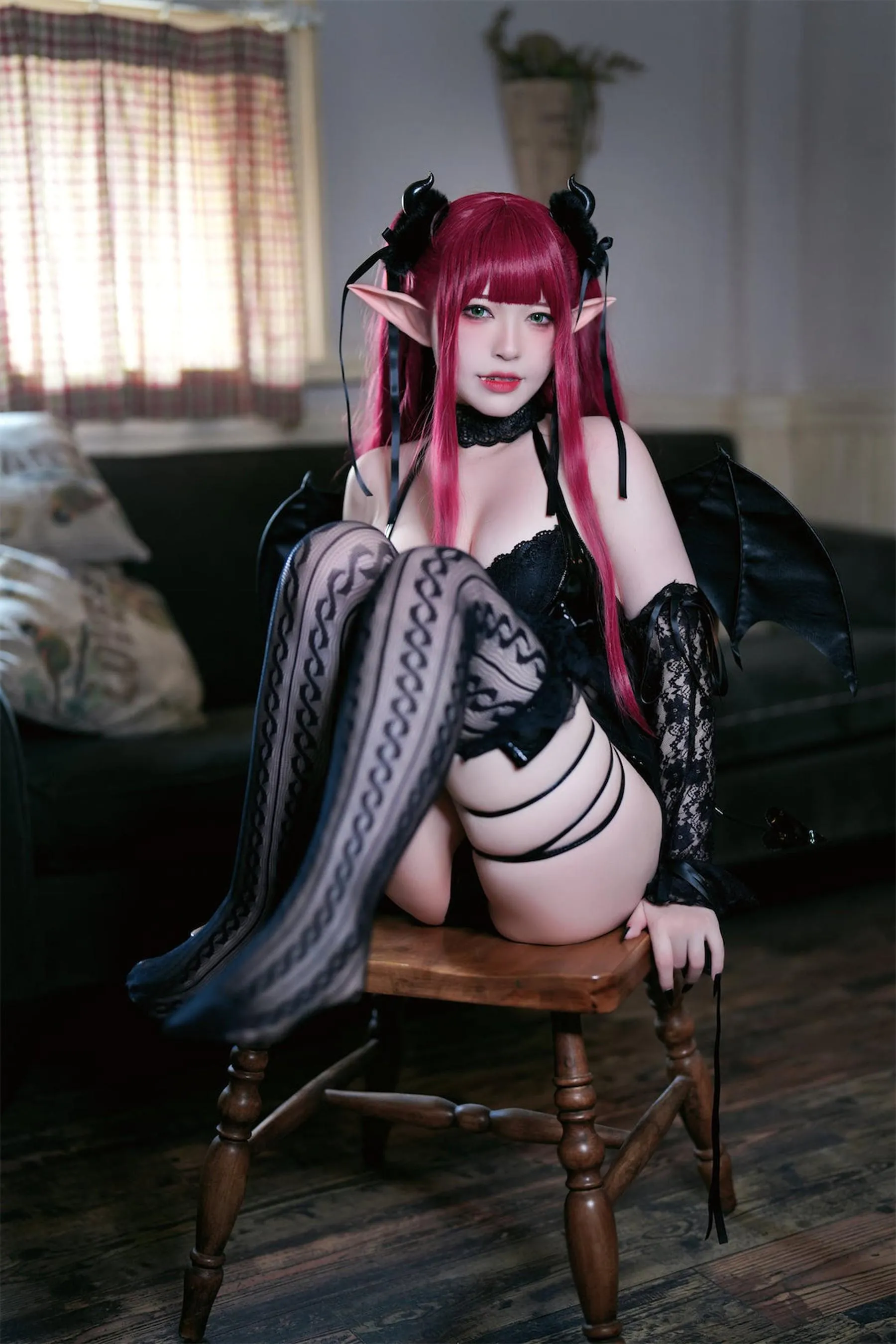 半半子 – NO.61 小恶魔利兹 [62P]插图5